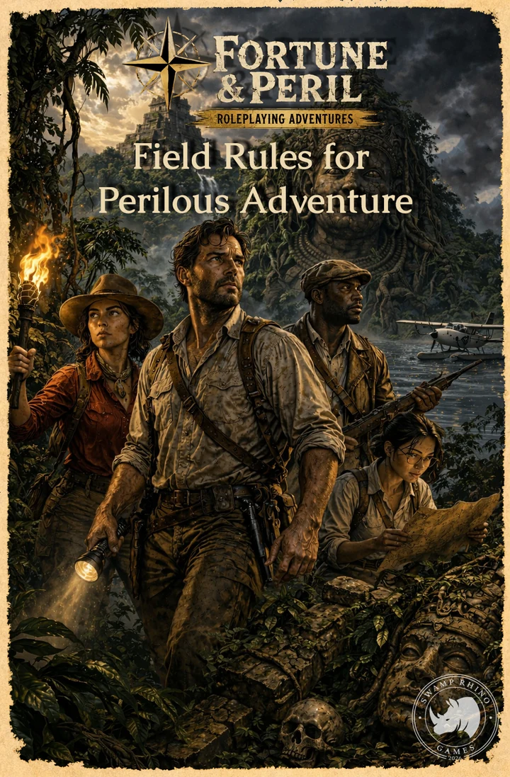 Fortune & Peril: Field Rules for Perilous Adventures cover art