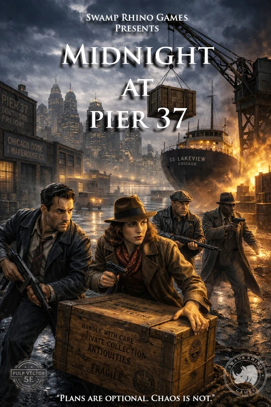 Midnight at Pier 37 cover art